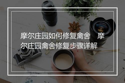 摩尔庄园如何修复禽舍　摩尔庄园禽舍修复步骤详解